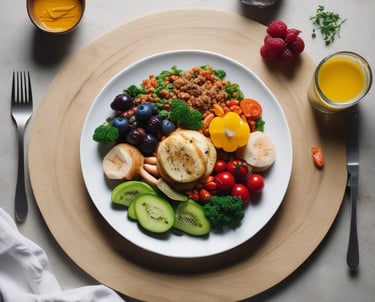 A serene mom meditating at sunrise in a cozy home setting.