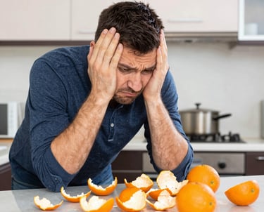 Commercial building exterior with pest control signage visible.