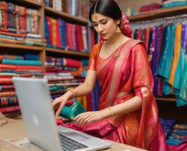 An abstract digital art piece illustrating floating geometric shapes and smooth transitions in a dark-themed interface.