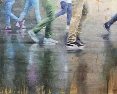 CADACUAL A SU DESTINO 73 X 92