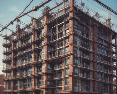 A friendly web designer collaborating with a small business owner in a cozy office space.