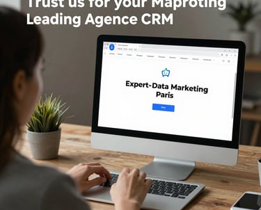 Close-up of hands sketching a content strategy on a minimalist notepad with a golden pen, set against a neutral stone background.