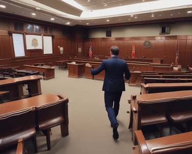 A compassionate attorney consulting with a client in a sunny Hawaiian office.