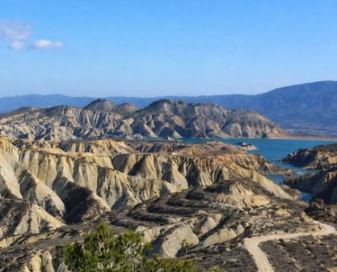 So called barranco de Gebas Region Murcia