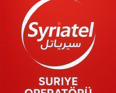Syriatel kontör afişi – Oratis Telekom, www.oratistelekom.com 