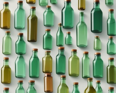 A truck loaded with recyclable materials ready for pickup.