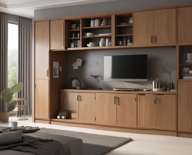 gray concrete wall inside building