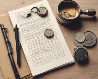 A neatly packaged coin shipment ready for delivery with secure labeling.