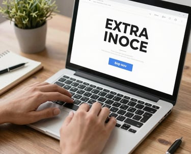 Illustration of a clear step-by-step roadmap with icons representing online income milestones.