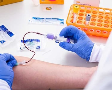 Exames laboratoriais simples e complexos