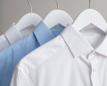 chemise homme luxe bleu blanc