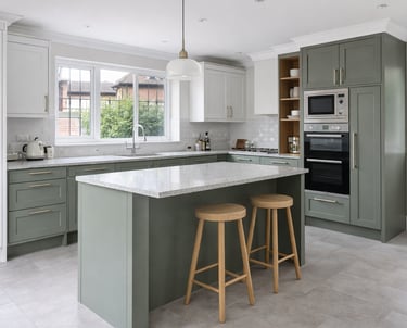 Modern loft conversion and house extension in Hove by T.LE Contracting.