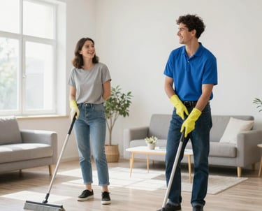 A warehouse shelf stacked with electric vehicle chargers and solar inverters ready for shipment.