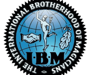 International Brotherhood of Magicians (I.B.M.) logo