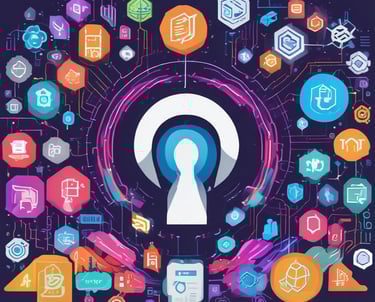 black blue and yellow textile