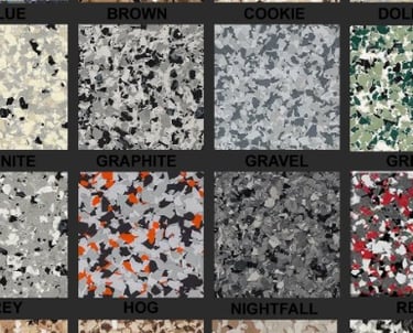 a collection of different colors of different colors of the same color