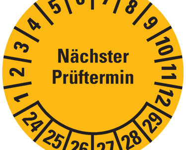 UVV Plakette Gabelstapler