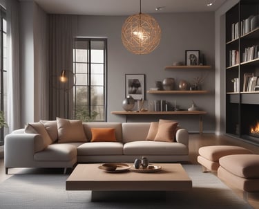 Detailed 3D model of a modern architectural building with clean lines and transparent surfaces.