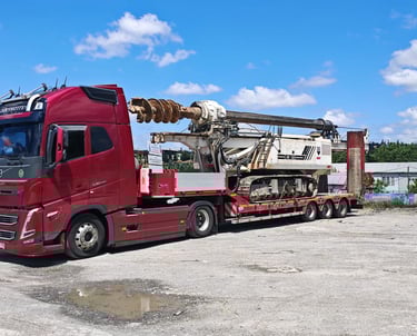 Metso Konkasör (Taş Kırma) tesisi taşıma ve proje lojistiği