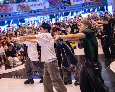 SB19 busking in Taiwan