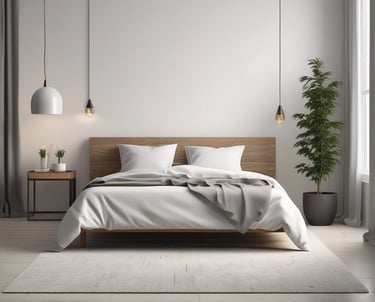 A friendly cleaner using eco-friendly products in a bright, cozy home.