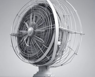 Engineer sketching a detailed blueprint of an energy system in a bright office.