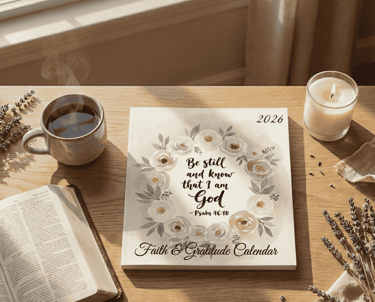 2026 Christian planner for women, Faith based agenda 2026, Religious calendar with bible verses, Pra