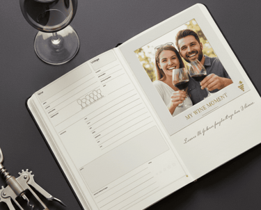 wine tasting journal, sommelier notebook, wine log book, wine review book, gift for wine lovers