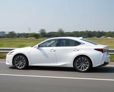 A sleek car being gently wrapped and prepared for pickup by a professional.