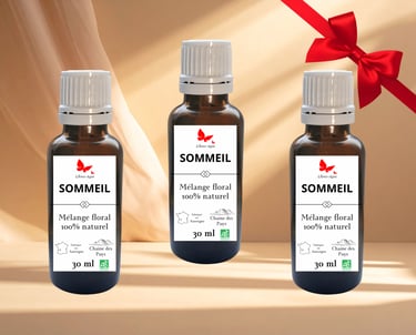 Pack de mélanges floraux 100% naturels pour cure émotionnelle de 3 mois à Job.