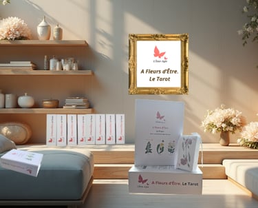 Tirage de Tarot A Fleurs d'Être, guidance et intuition avec Sylvie Salvazes.