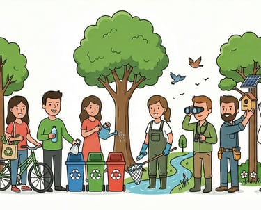 Des personnages représentant la vie quotidienne de Chasné