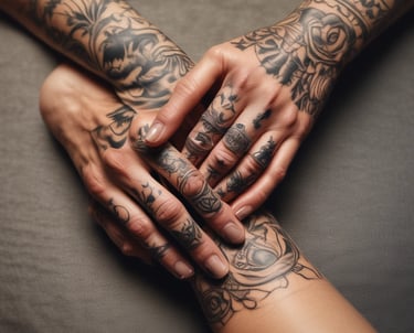 A serene massage room with soft lighting and elegant decor reflecting luxury and calm.