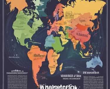 Friendly advisor assisting a client with immigration paperwork in a welcoming office.