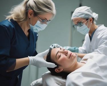 A warm, welcoming clinic space with natural light and plants, reflecting holistic health and beauty.