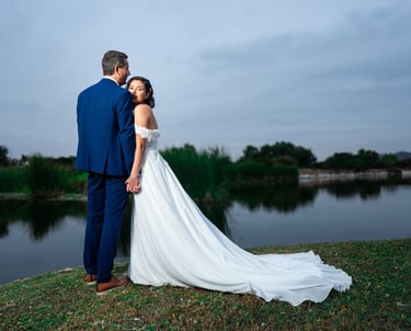 Sesión de fotos de matrimonio