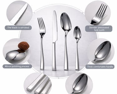 Stainless Steel Cutlery Sets & Flatware Wholesale