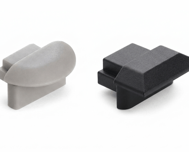 Montaje por presión: fijación rápida y segura para un acabado limpio en los extremos.