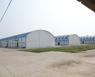 FCI Warehouse with self Support Roof