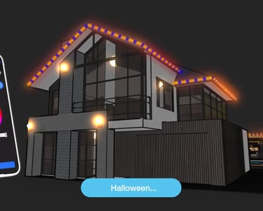 Halloween lights