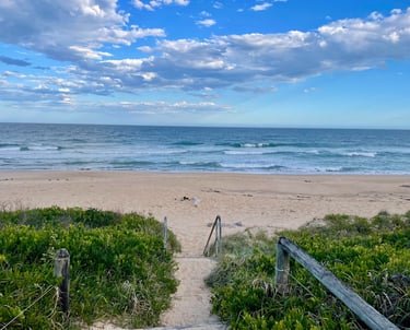 Beach access to Diamond Beach