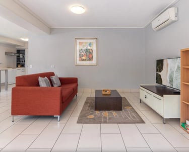 Spacious Lounge room with Large TV