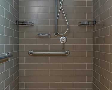 Roll in Shower - accessible