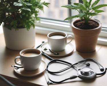 person in blue and white checkered button up shirt holding black smartphone