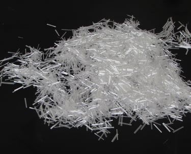 Fibra de Vidro para concreto
