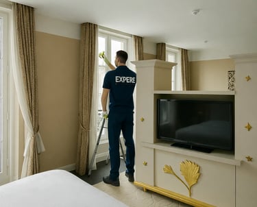 Laveur vitres et panneaux solaires à Cessy