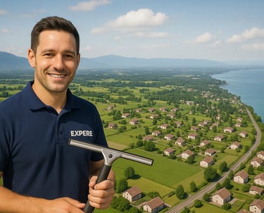 Nettoyage vitres et panneaux solaires Pays de Gex