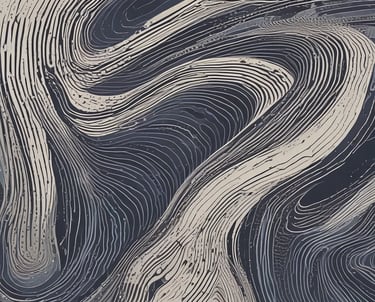 white and black abstract painting