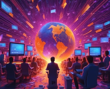 white and black abstract painting