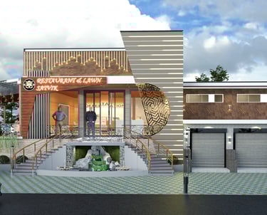 restaurant exterior design